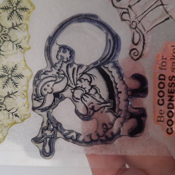 Christmas Cheer CTMH clear stamp set. - Picture 4 of 4